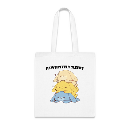 100% Cotton Canvas Tote Bag | Kawaii-Dog-003