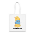 100%纯棉帆布手提袋 | Kawaii-Duck-001