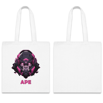 100% Cotton Canvas Tote Bag | Mascot-Ape-001