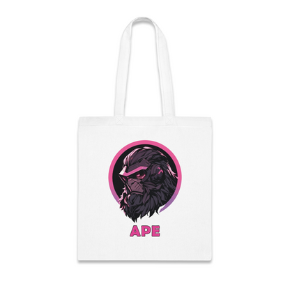 100% Cotton Canvas Tote Bag | Mascot-Ape-002