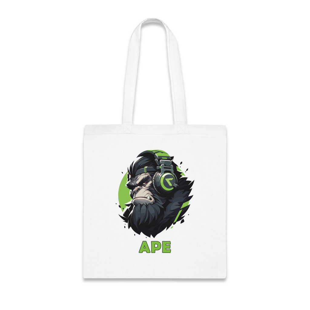 100%纯棉帆布手提袋 | Mascot-Ape-005