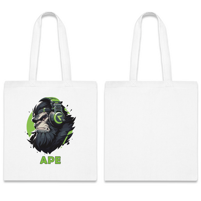 100% Cotton Canvas Tote Bag | Mascot-Ape-005