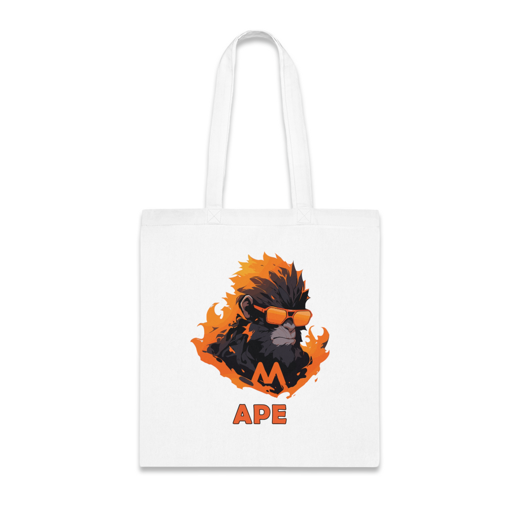 100%纯棉帆布手提袋 | Mascot-Ape-008