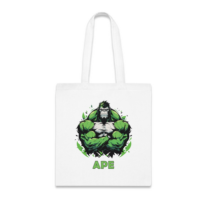 100% Cotton Canvas Tote Bag | Mascot-Ape-011