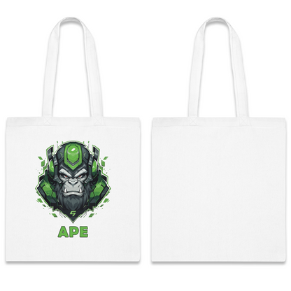 100% Cotton Canvas Tote Bag | Mascot-Ape-012