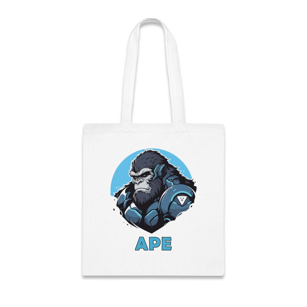 100%纯棉帆布手提袋 | Mascot-Ape-014