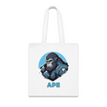 100%纯棉帆布手提袋 | Mascot-Ape-014