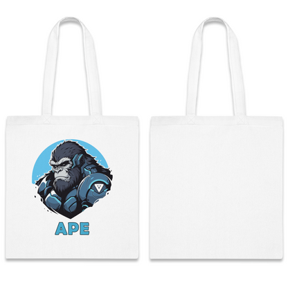 100% Cotton Canvas Tote Bag | Mascot-Ape-014