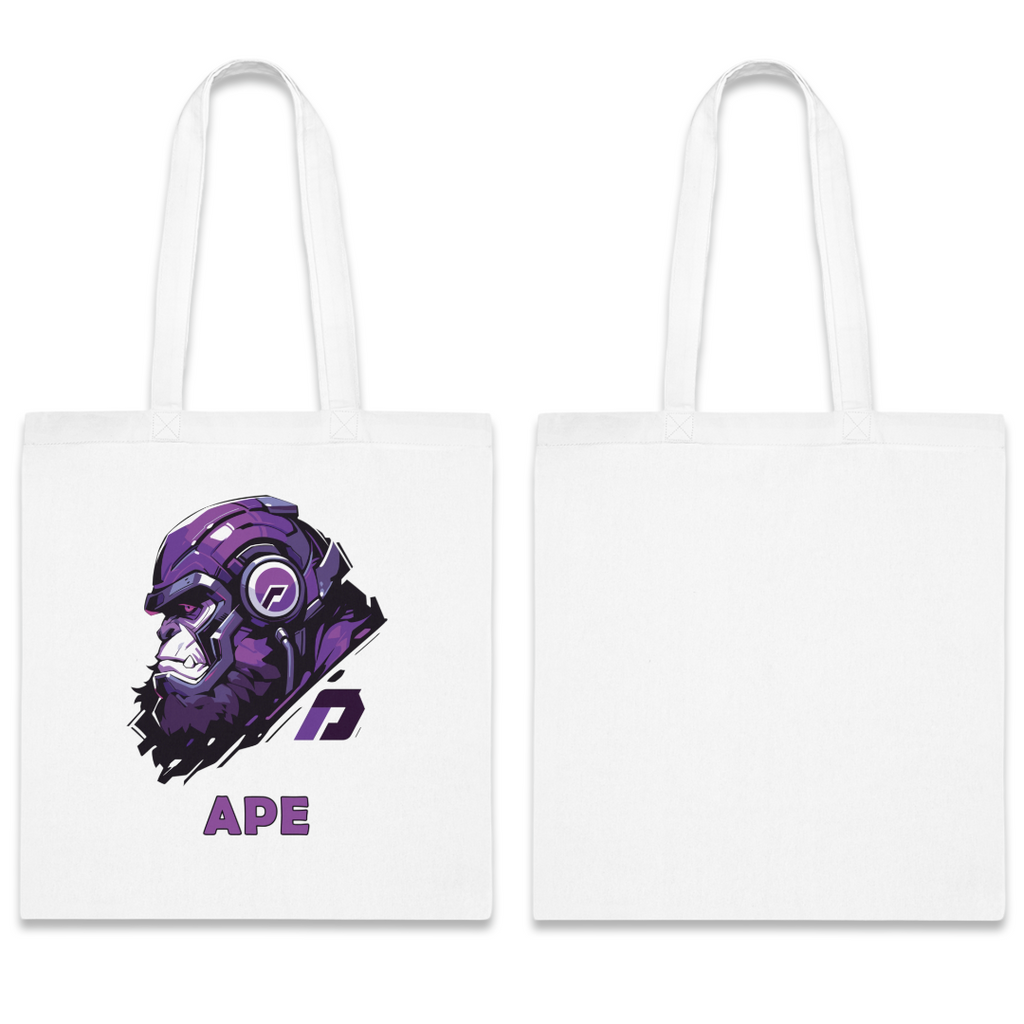 100%纯棉帆布手提袋 | Mascot-Ape-015