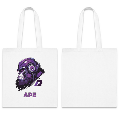 100% Cotton Canvas Tote Bag | Mascot-Ape-015