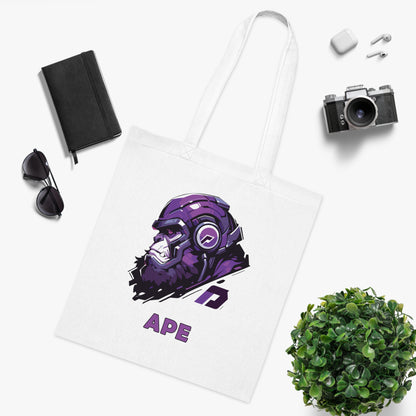 100% Cotton Canvas Tote Bag | Mascot-Ape-015