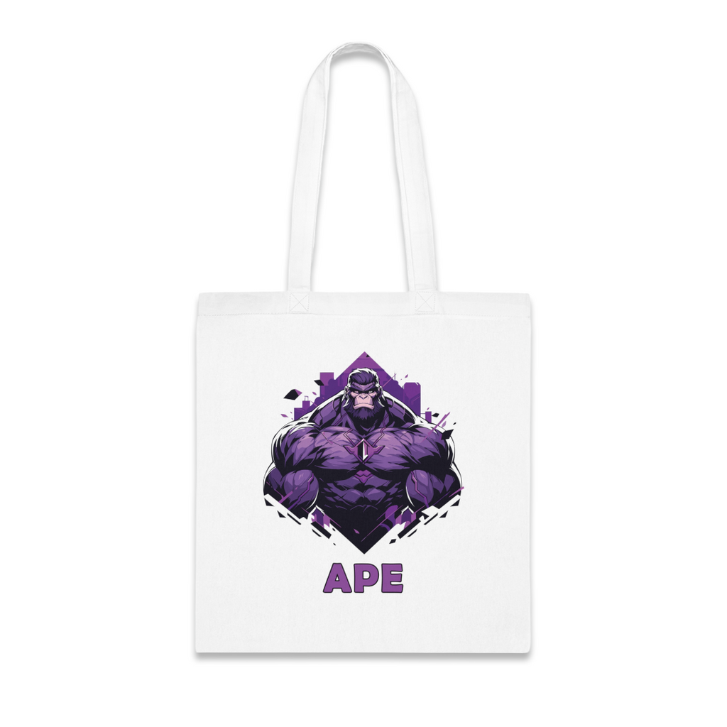100%纯棉帆布手提袋 | Mascot-Ape-016