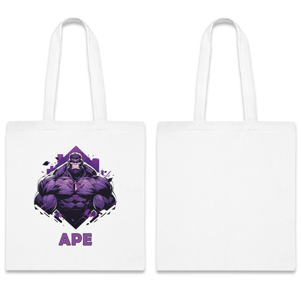 100%纯棉帆布手提袋 | Mascot-Ape-016