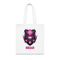 100%纯棉帆布手提袋 | Mascot-Bear-001