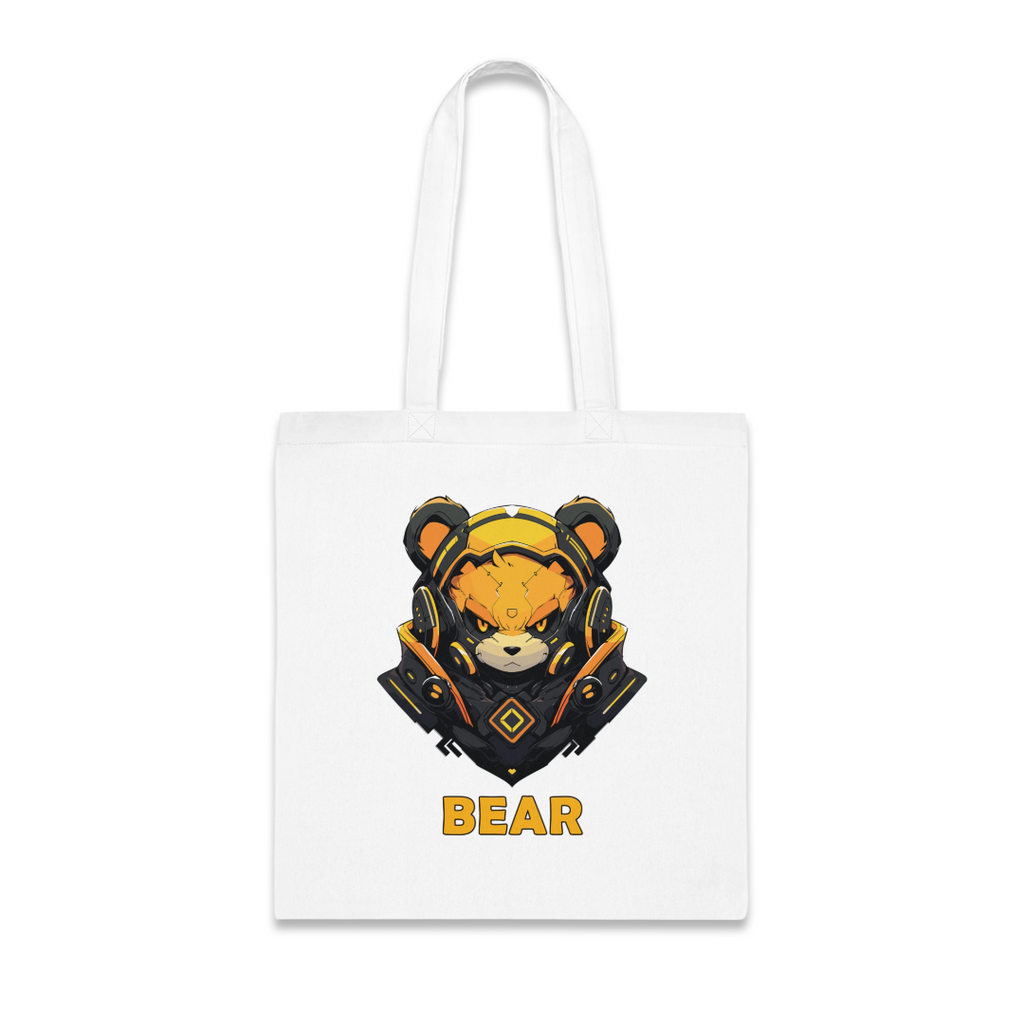 100%纯棉帆布手提袋 | Mascot-Bear-003