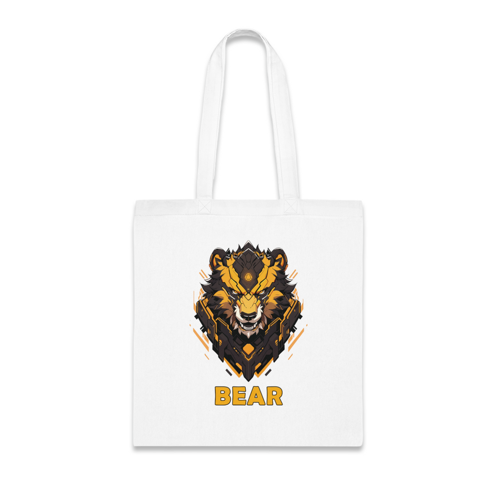 100%纯棉帆布手提袋 | Mascot-Bear-004