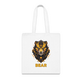 100%纯棉帆布手提袋 | Mascot-Bear-004