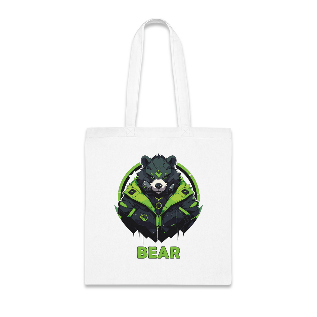 100%纯棉帆布手提袋 | Mascot-Bear-005
