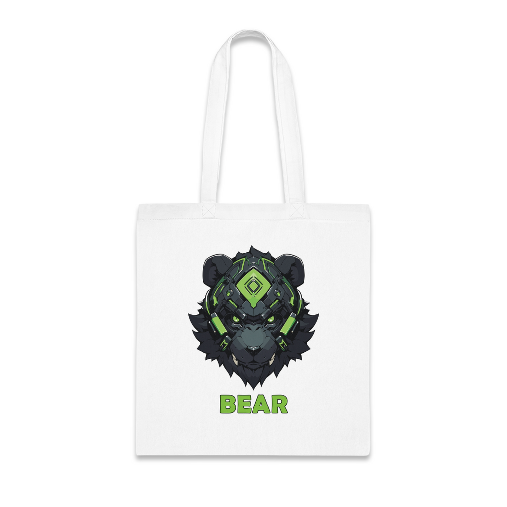 100%纯棉帆布手提袋 | Mascot-Bear-006