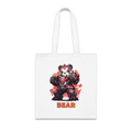 100%纯棉帆布手提袋 | Mascot-Bear-008