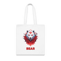 100%纯棉帆布手提袋 | Mascot-Bear-010