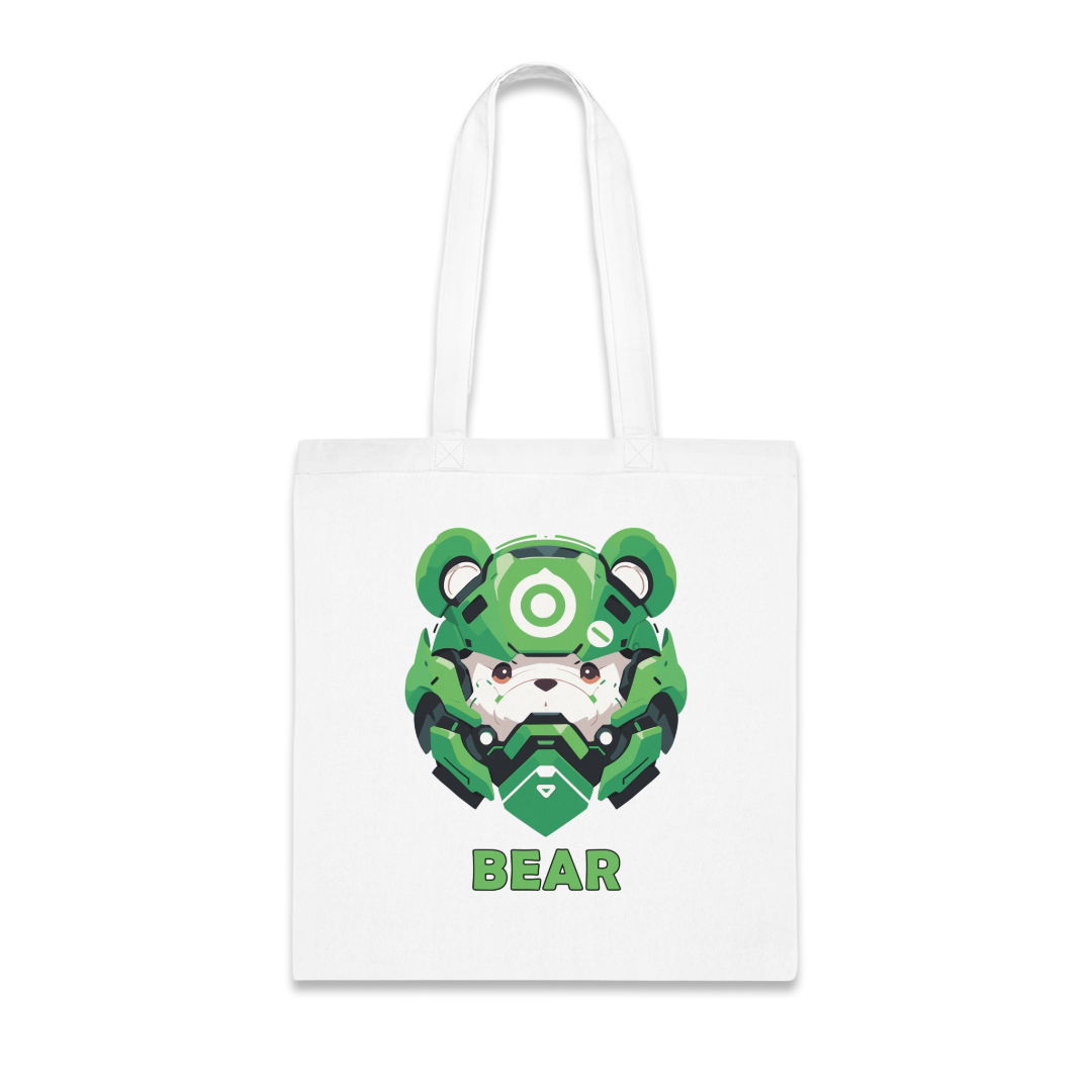 100%纯棉帆布手提袋 | Mascot-Bear-011