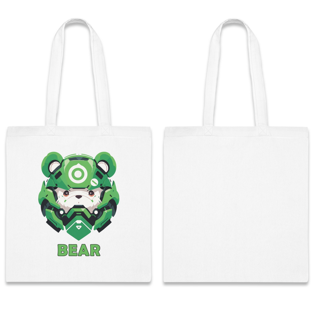 100%纯棉帆布手提袋 | Mascot-Bear-011