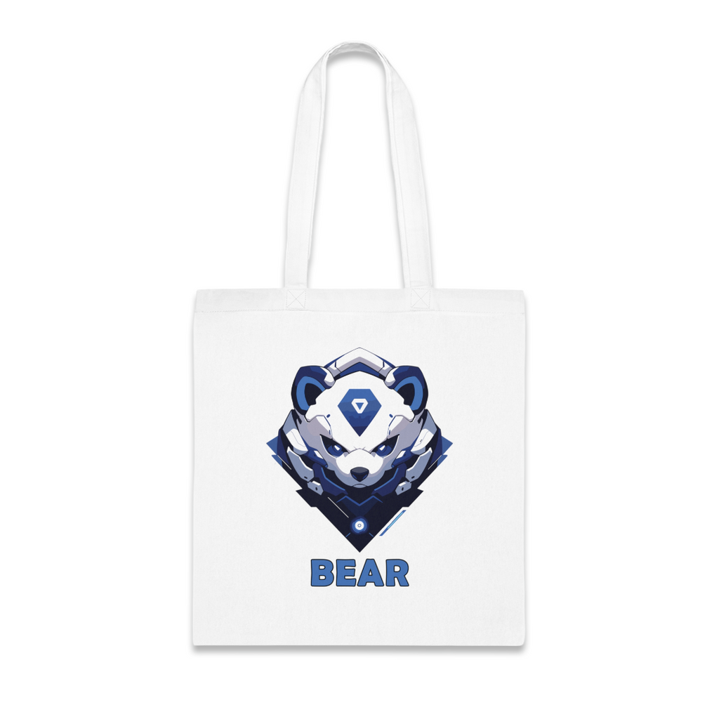 100%纯棉帆布手提袋 | Mascot-Bear-014