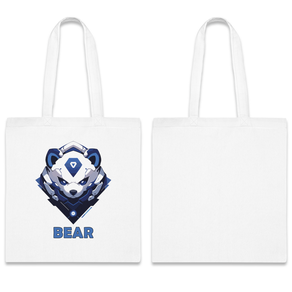100%纯棉帆布手提袋 | Mascot-Bear-014