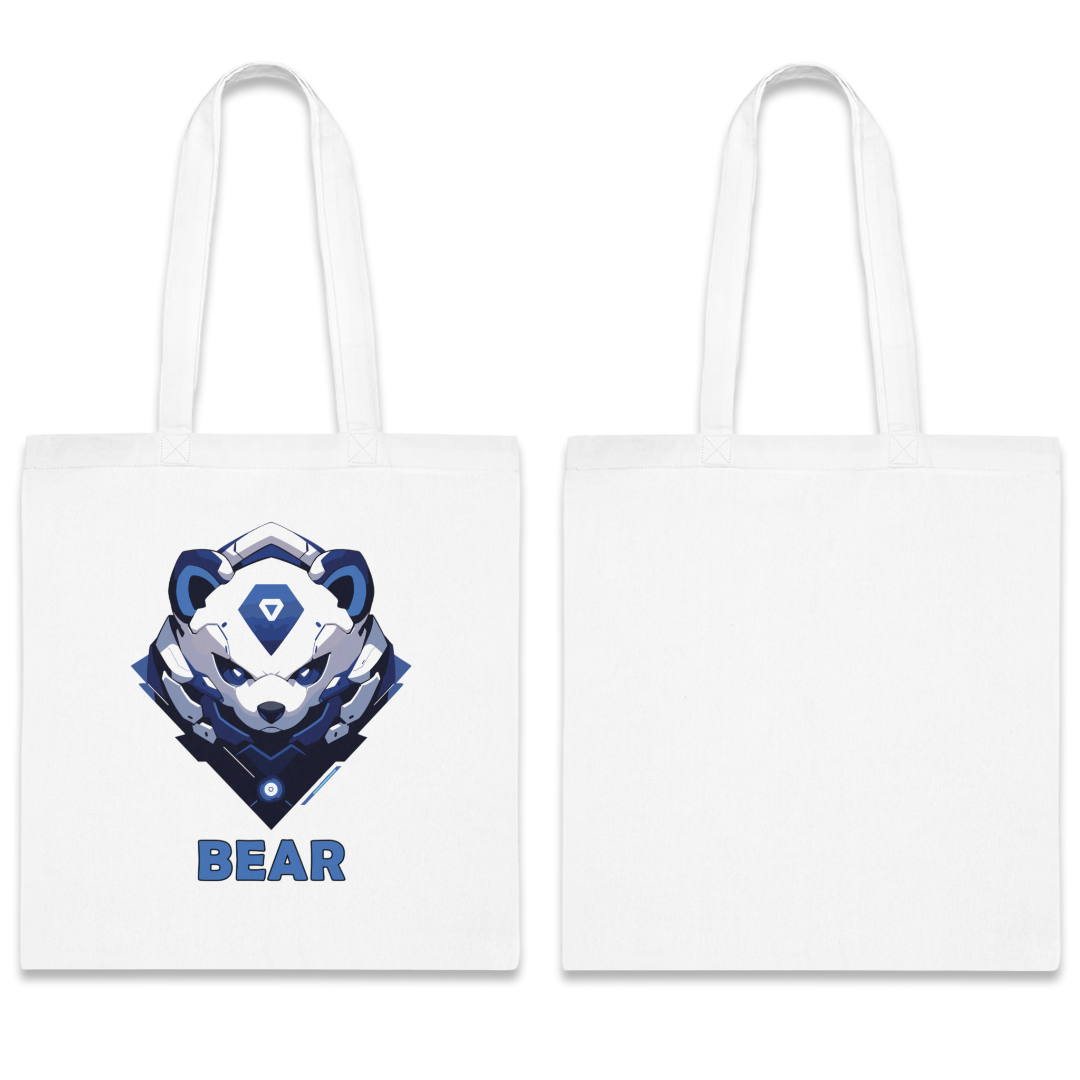 100%纯棉帆布手提袋 | Mascot-Bear-014