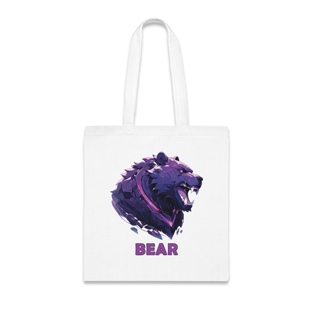 100%纯棉帆布手提袋 | Mascot-Bear-015