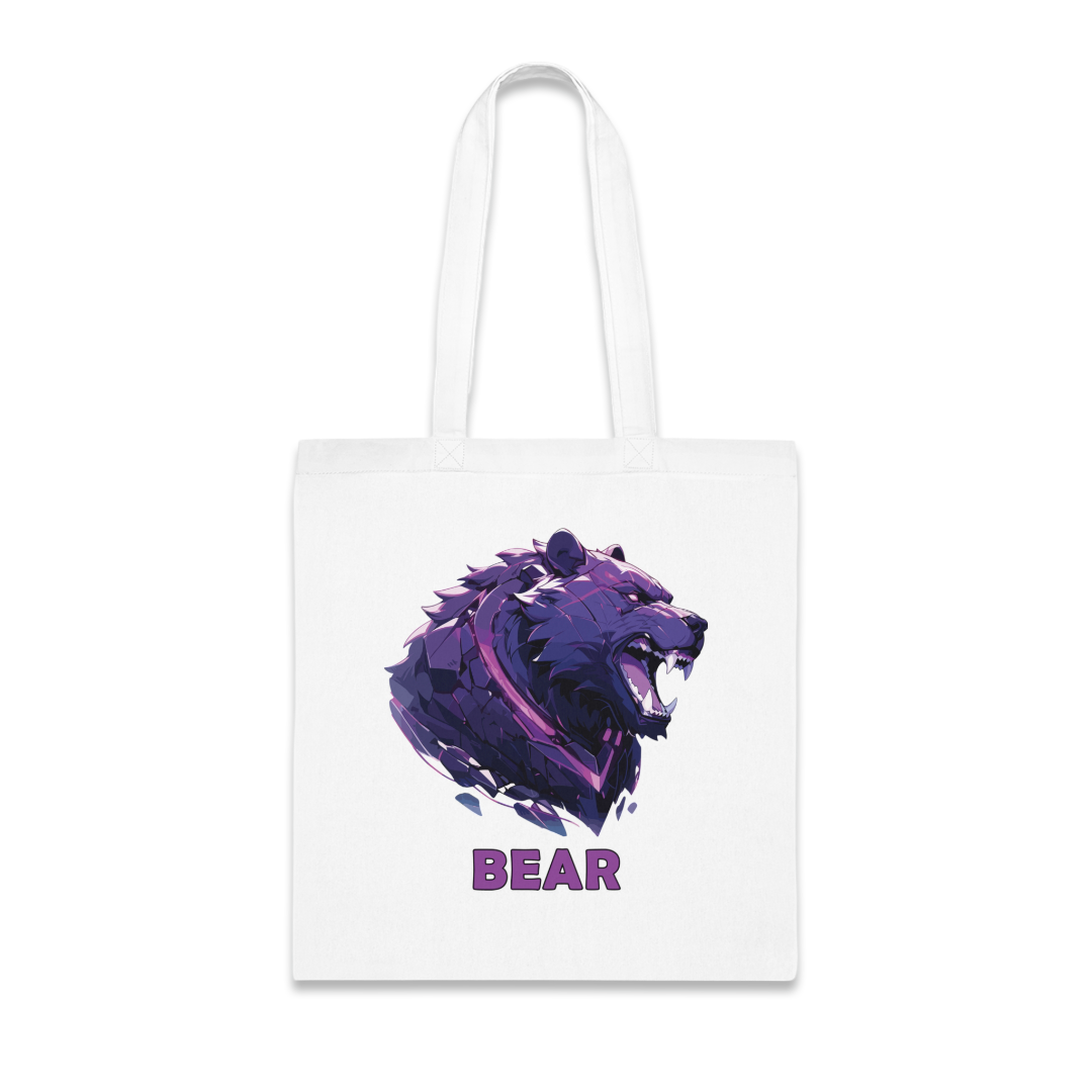 100%纯棉帆布手提袋 | Mascot-Bear-015