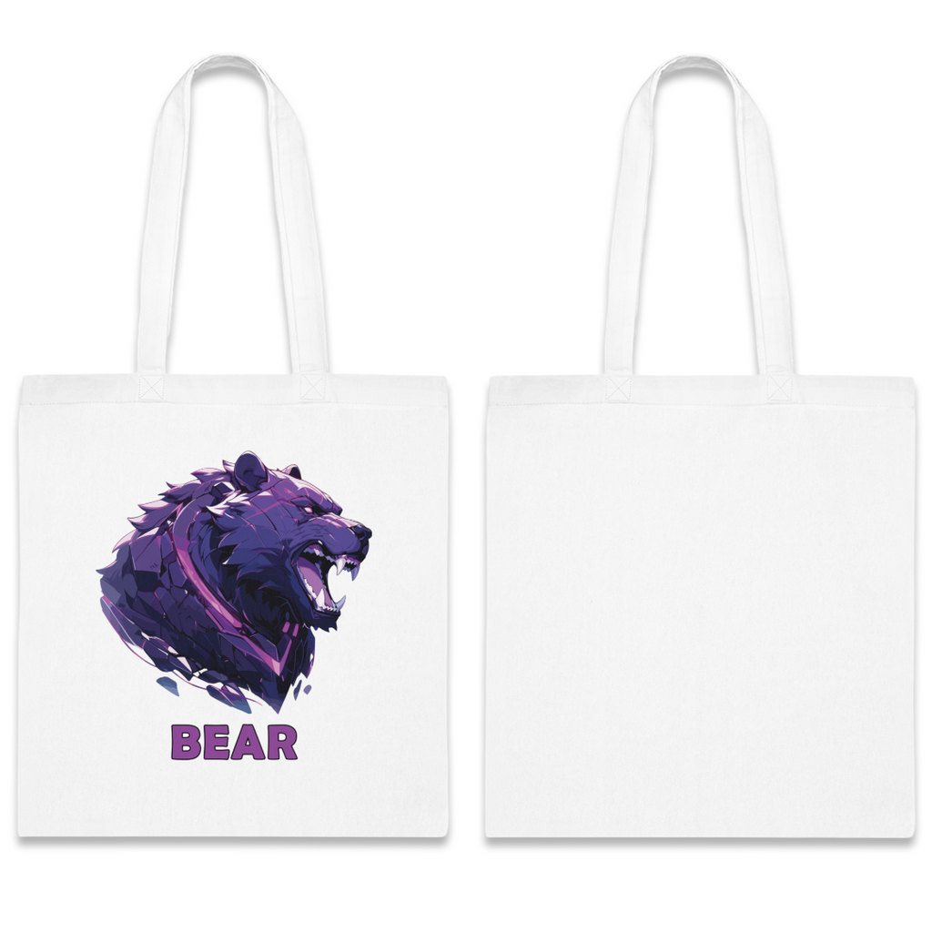 100%纯棉帆布手提袋 | Mascot-Bear-015