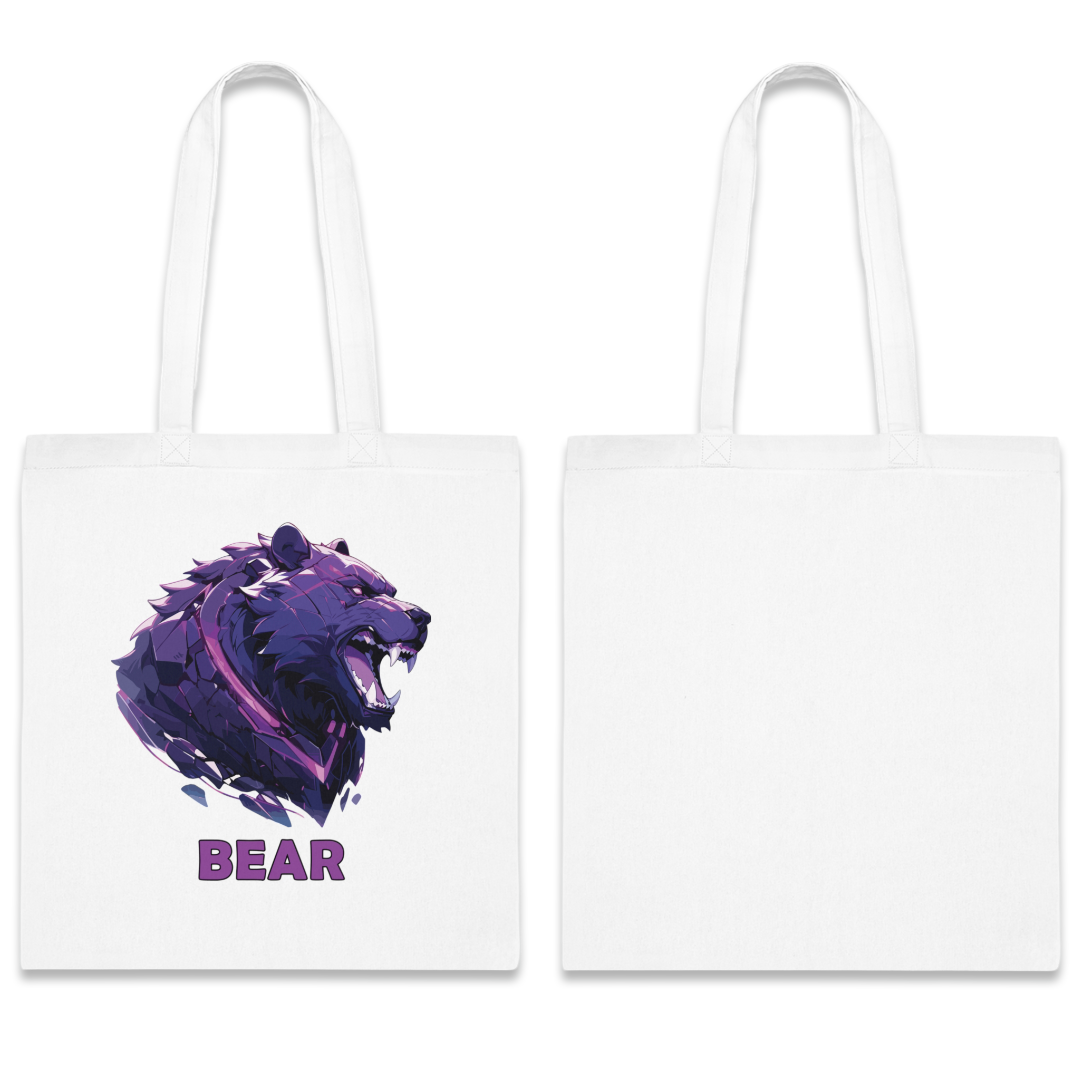 100%纯棉帆布手提袋 | Mascot-Bear-015