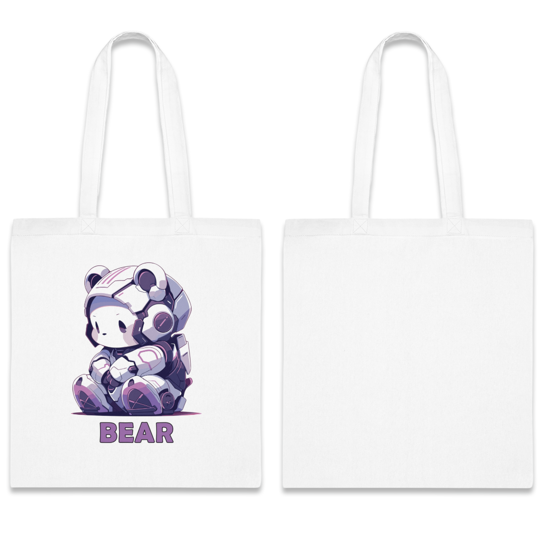 100%纯棉帆布手提袋 | Mascot-Bear-016