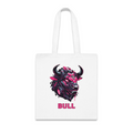 100%纯棉帆布手提袋 | Mascot-Bull-001