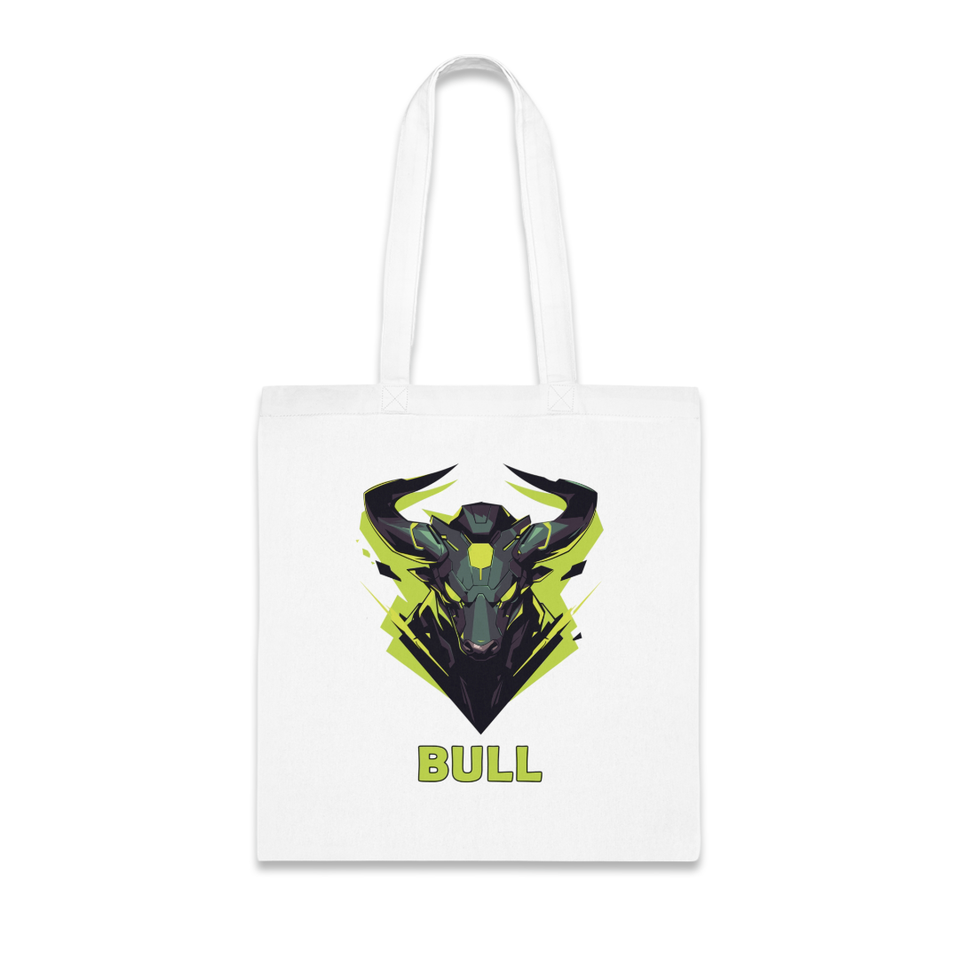 100%纯棉帆布手提袋 | Mascot-Bull-005