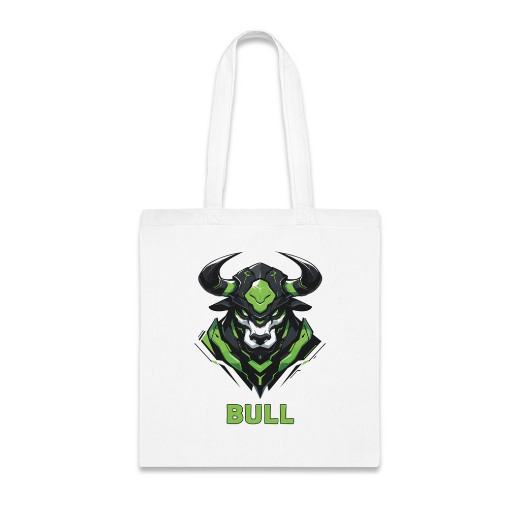 100%纯棉帆布手提袋 | Mascot-Bull-006