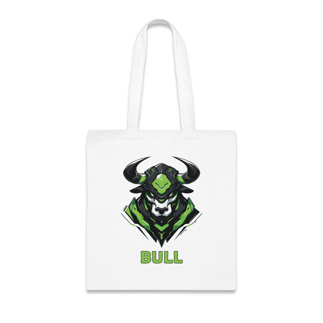 100%纯棉帆布手提袋 | Mascot-Bull-006