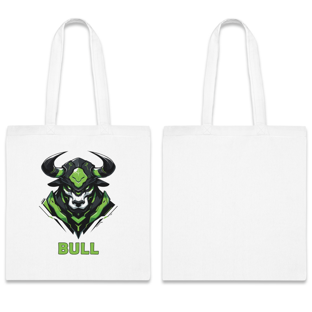 100%纯棉帆布手提袋 | Mascot-Bull-006