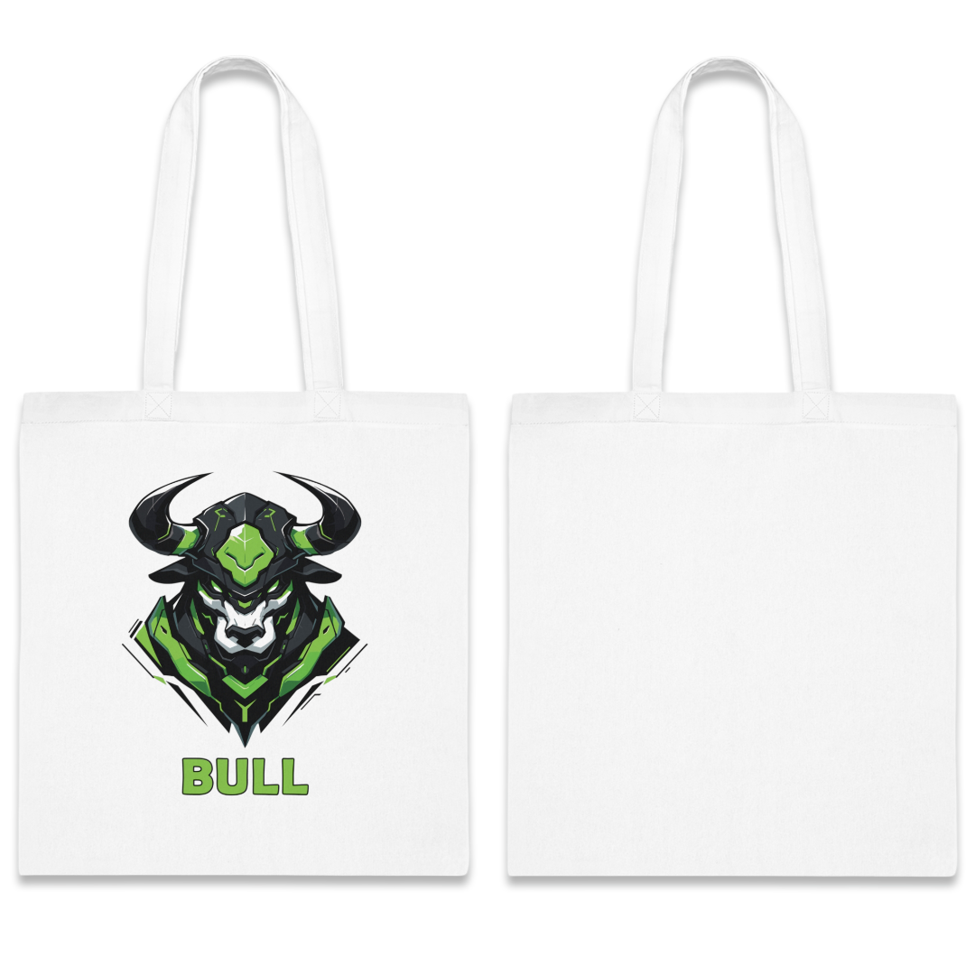 100%纯棉帆布手提袋 | Mascot-Bull-006