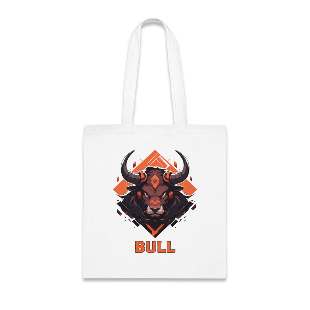 100%纯棉帆布手提袋 | Mascot-Bull-007