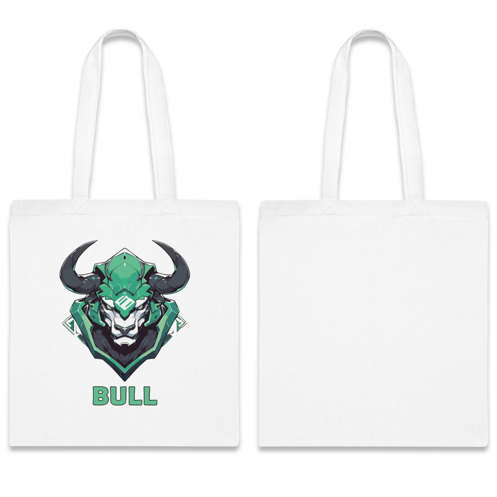 100%纯棉帆布手提袋 | Mascot-Bull-011