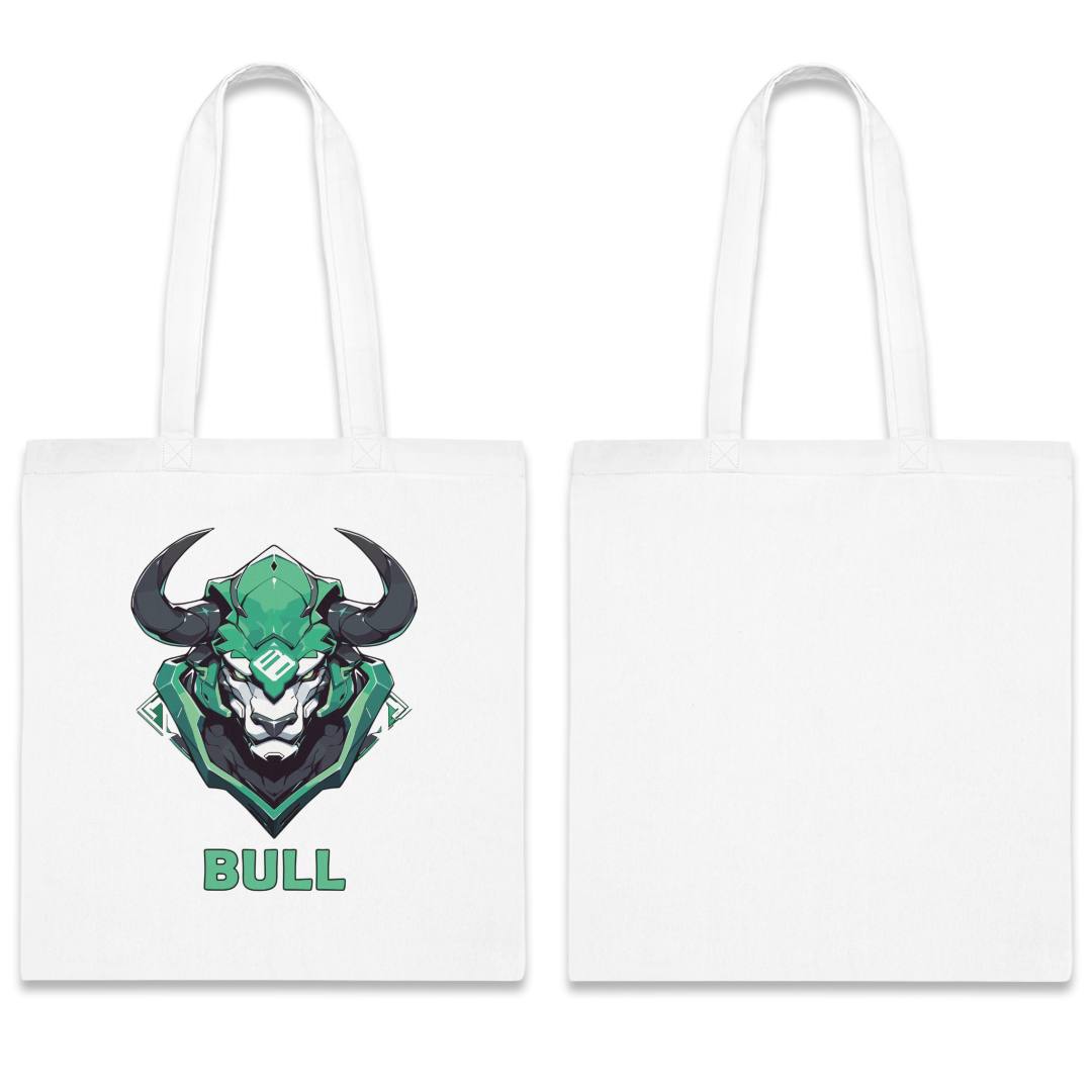 100%纯棉帆布手提袋 | Mascot-Bull-011