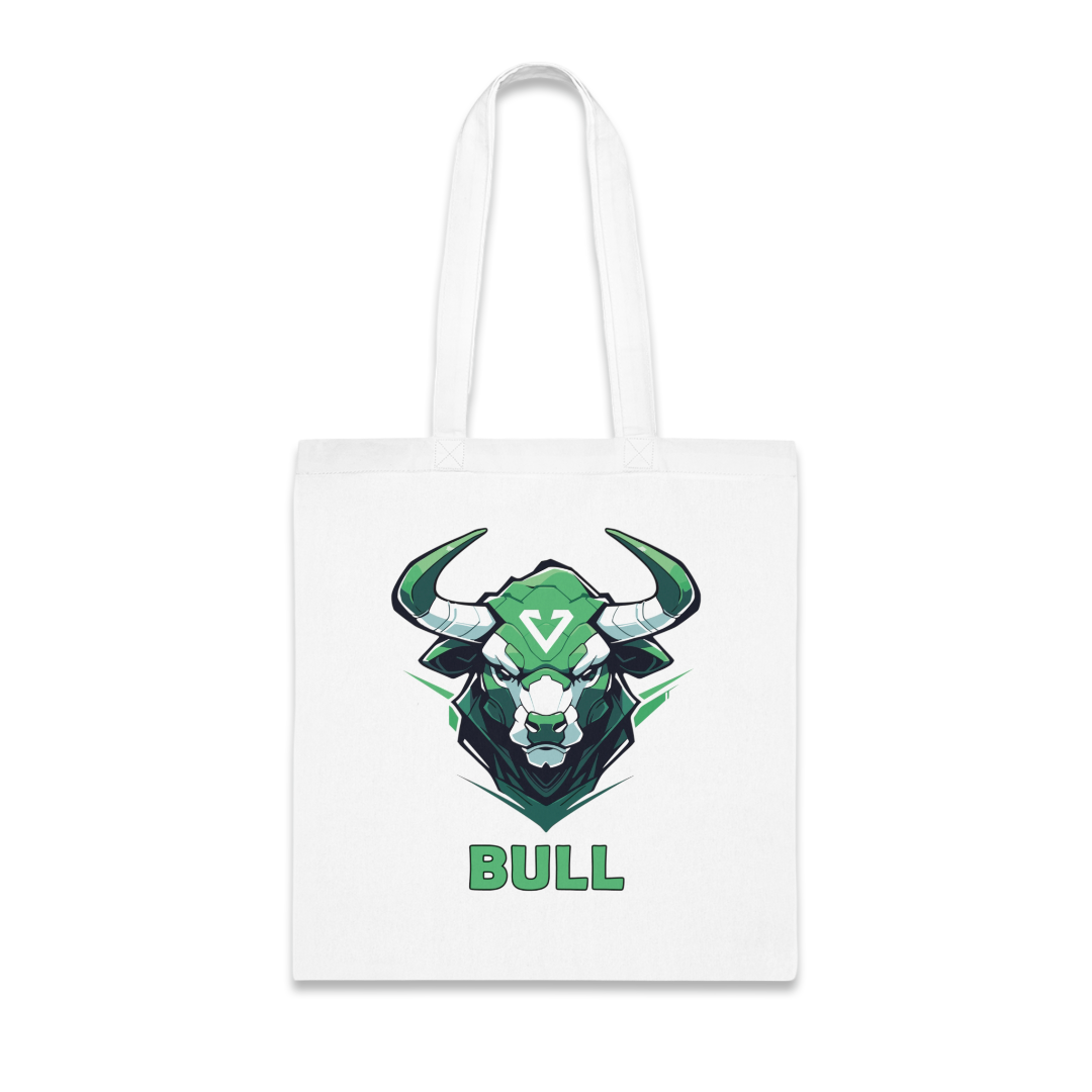 100%纯棉帆布手提袋 | Mascot-Bull-012