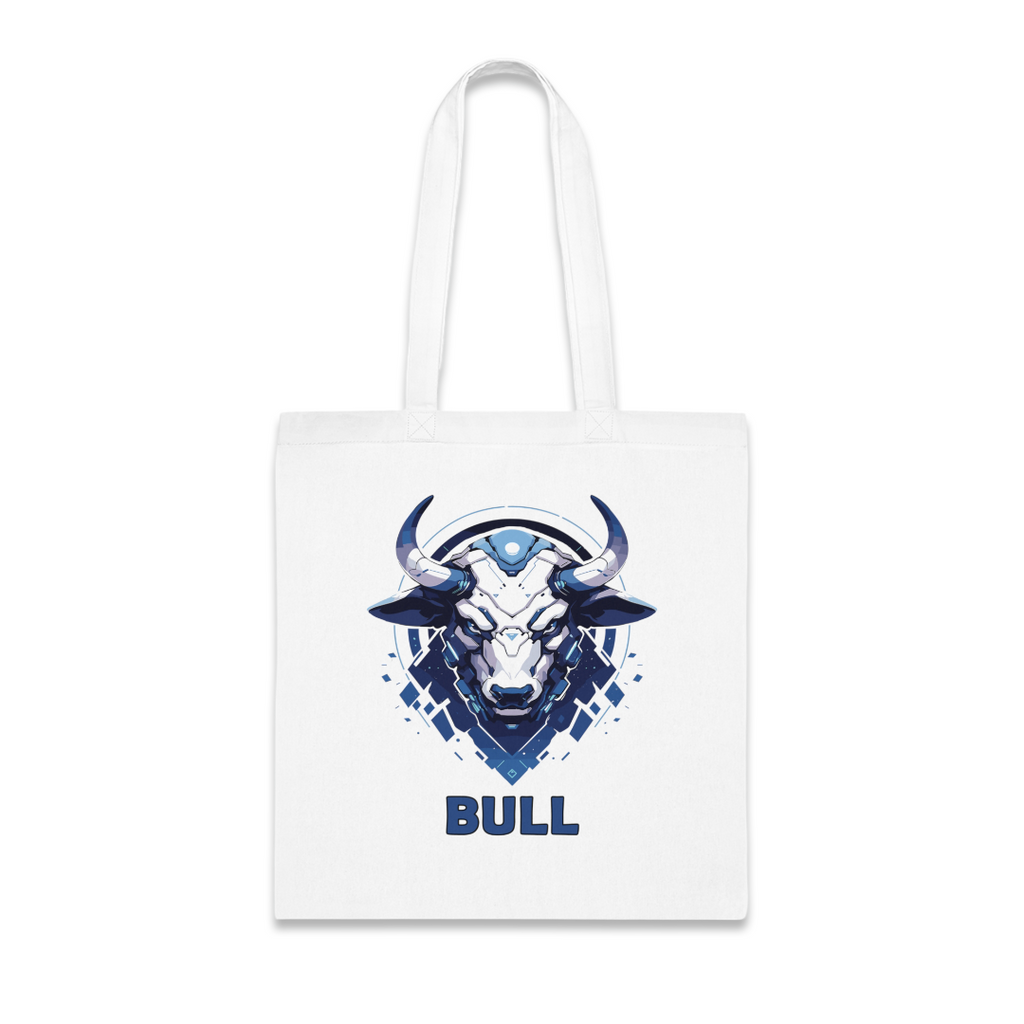 100%纯棉帆布手提袋 | Mascot-Bull-013