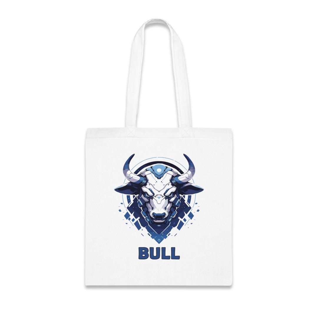 100%纯棉帆布手提袋 | Mascot-Bull-013