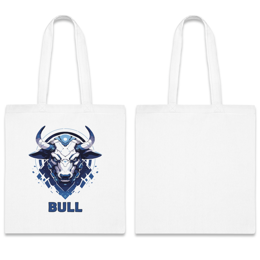 100%纯棉帆布手提袋 | Mascot-Bull-013