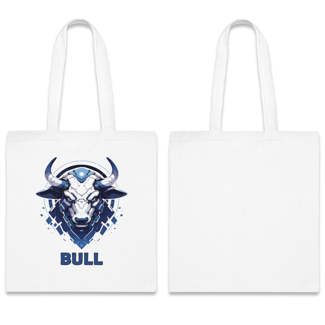 100%纯棉帆布手提袋 | Mascot-Bull-013