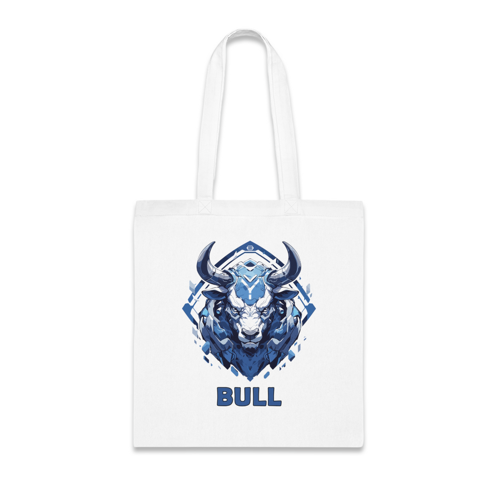 100%纯棉帆布手提袋 | Mascot-Bull-014